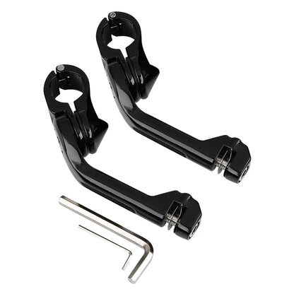 1 1/4" Angled Adjustable Highway Footpeg Mount for Harley