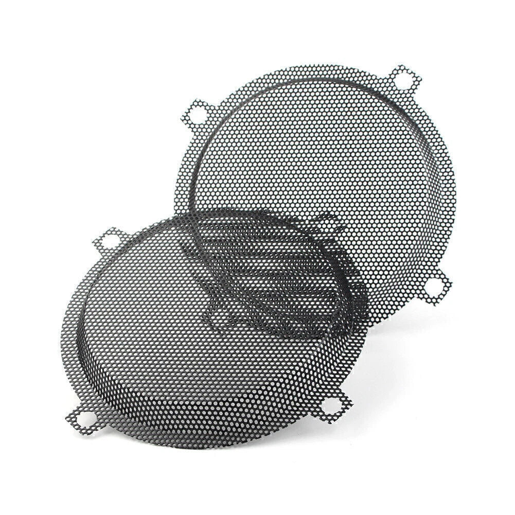 Black Wired Steel Mesh Speaker Grills for Harley Davidson Electra Glide