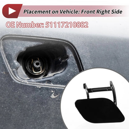 Front Right Washer Nozzle Cover Cap for BMW 740i (2011-2015)