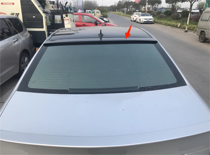 Rear Roof Spoiler Wing ABS Unpainted for Mercedes C Class W204 Sedan (2008-2014)
