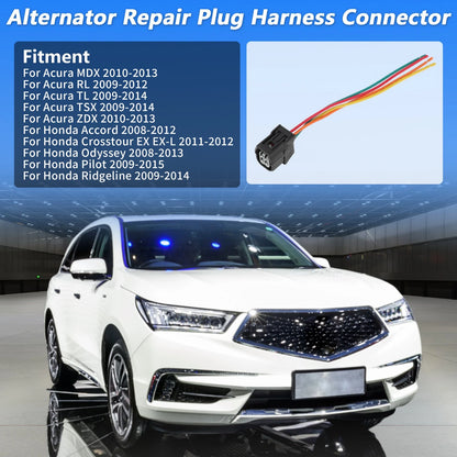 Alternator Repair Plug Harness Connector for Acura ZDX (2010-2013)