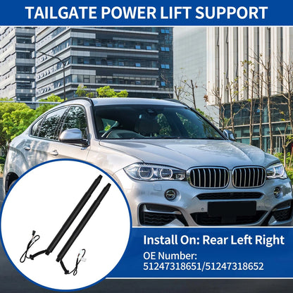 Rear LH RH Tailgate Power Lift Supports for BMW X6 F16 (2014-2019)