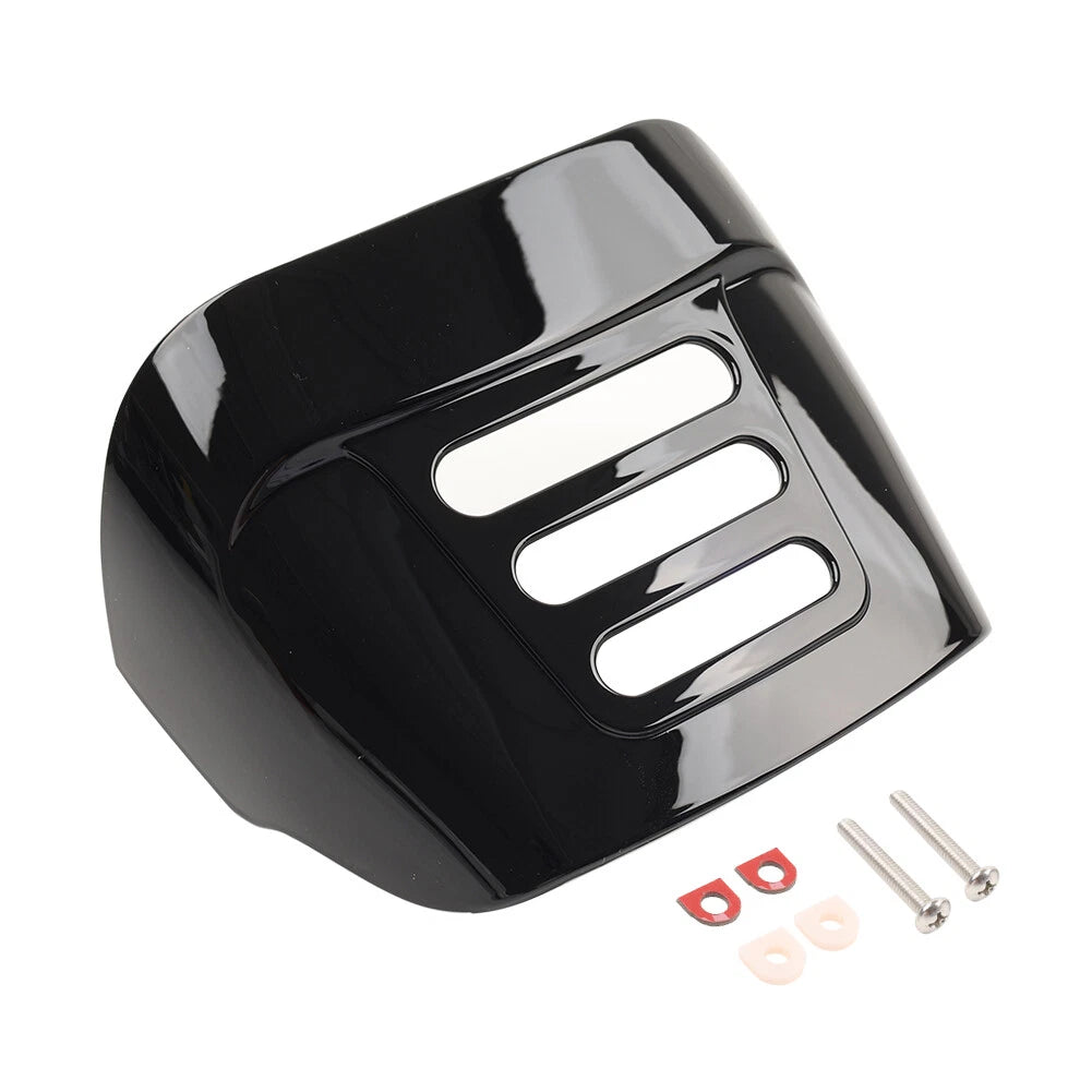 Glossy Black Tail Light Covers for Harley Tri Glide FLHTCUTG (2009-2022)