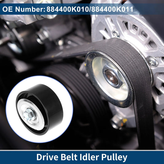 Drive Belt Idler Pulley 1 Pc for Toyota 4Runner (2010–2019)