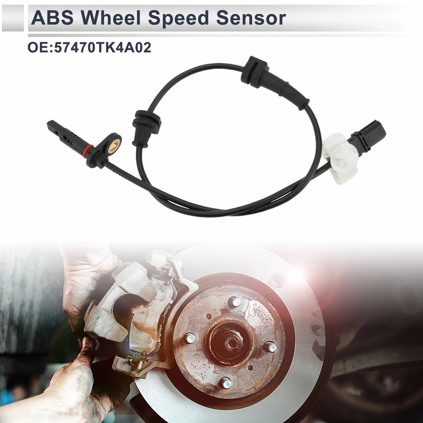 ABS Wheel Speed Sensor for Acura TL V6 3.5L Rear Right