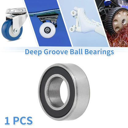 Deep Groove Ball Bearings 6x12x4mm 1 Pc for Scooter Skateboard Wheel