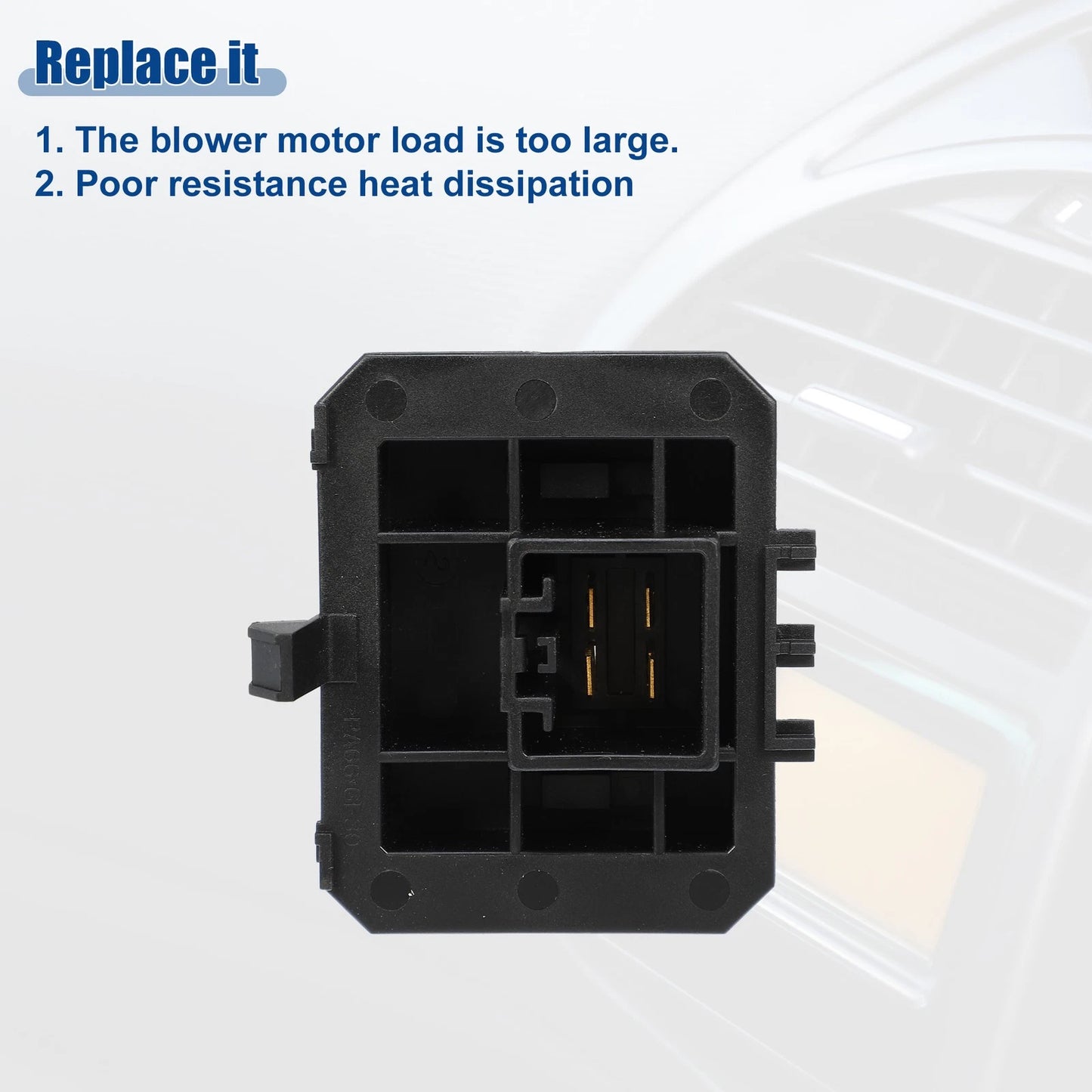 Blower Motor Resistor for Jeep Grand (2005-2010) - 1 x Replacement Part