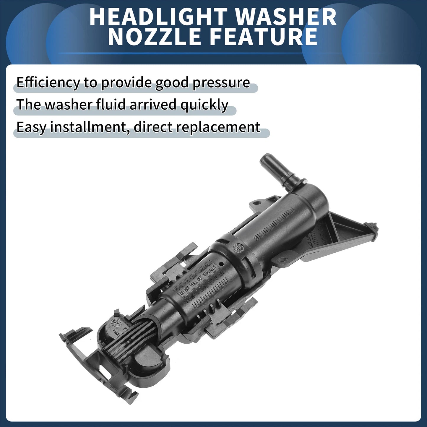 Headlight Washer Nozzle for Mini Cooper Paceman (2013-2016)