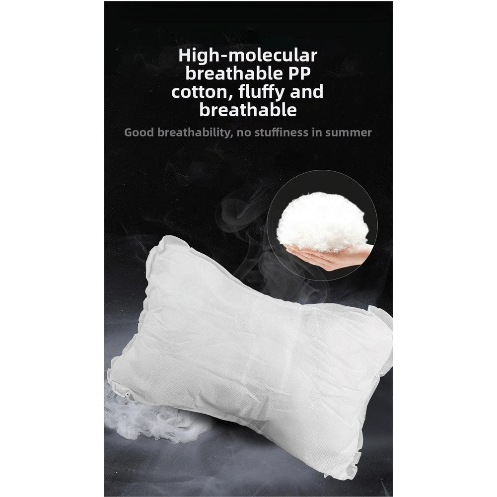 Frosted Leather Car Neck Pillow with Ergonomic Design and PP Cotton Filling