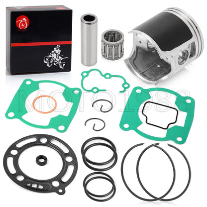 0.5mm 53mm Piston Ring & Cylinder Head Gasket Kit for KX100 (1995–2013)