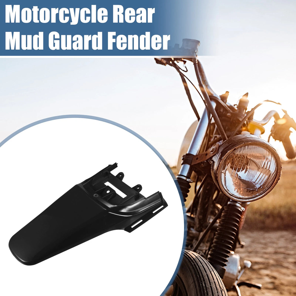 Mud Guard Fender for Honda XR50 CRF50 50cc 70cc 110cc Black