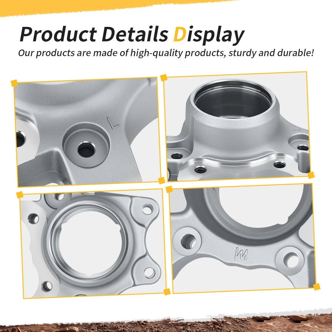 Rear Left / Wheel Bearing Carrier for Polaris RZR XP 1000 (2014–2017)