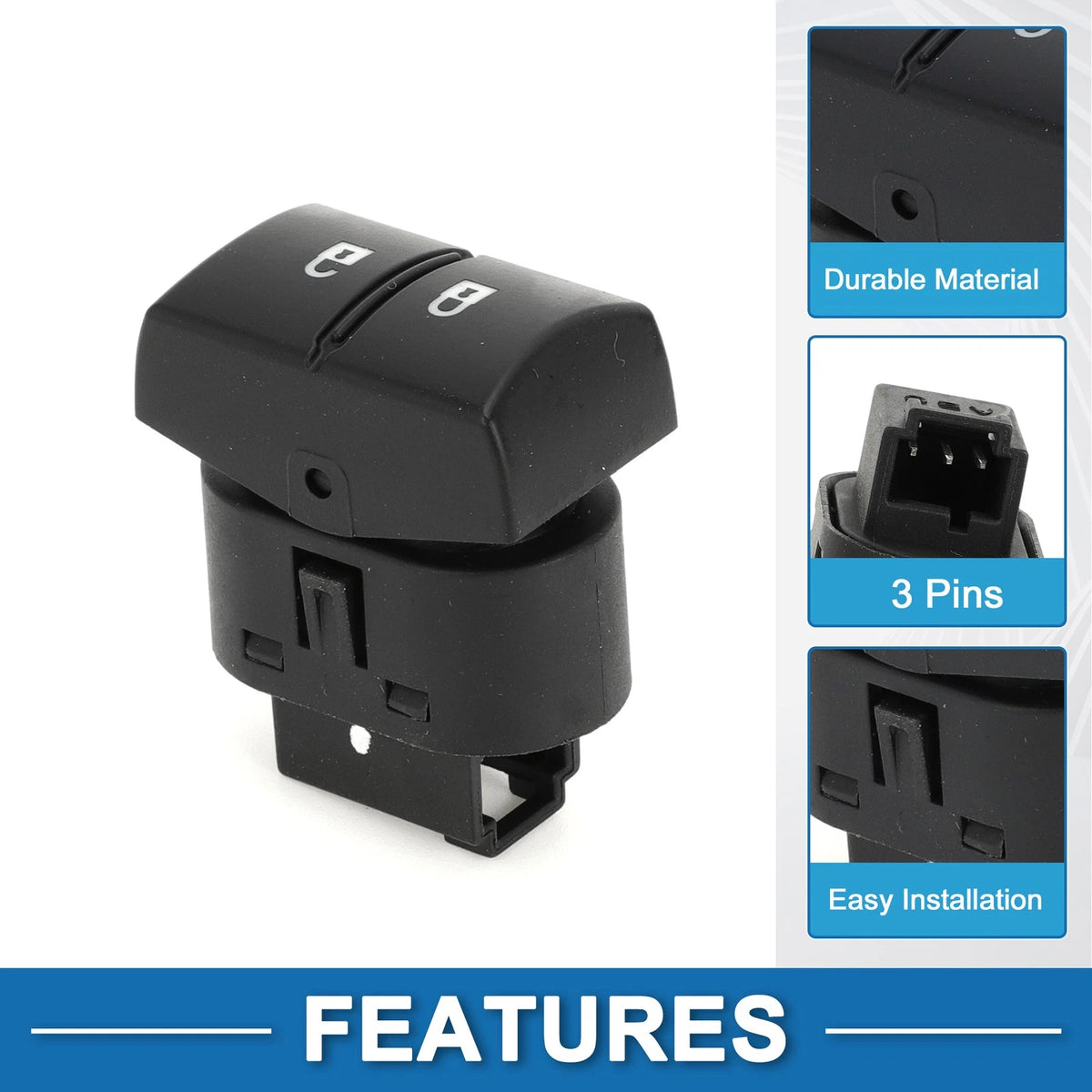 Door Lock Switch for Chevrolet Cobalt, Pontiac G5 (2005 - 2010)