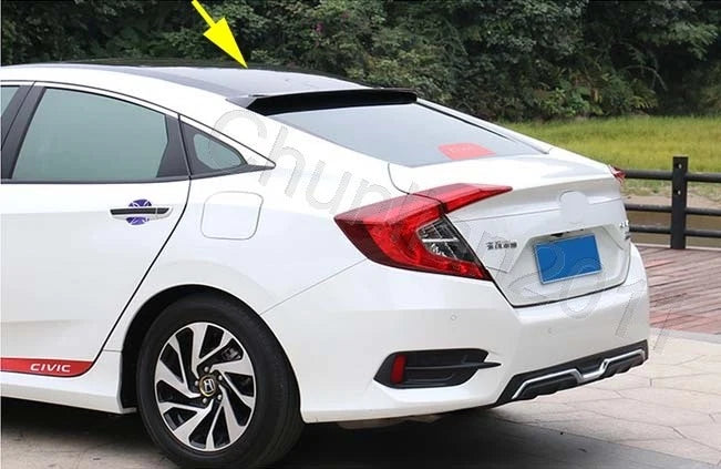 ABS Rear Roof Spoiler Wing for 2016-2021 Honda Civic 4dr Sedan (2016-2021)