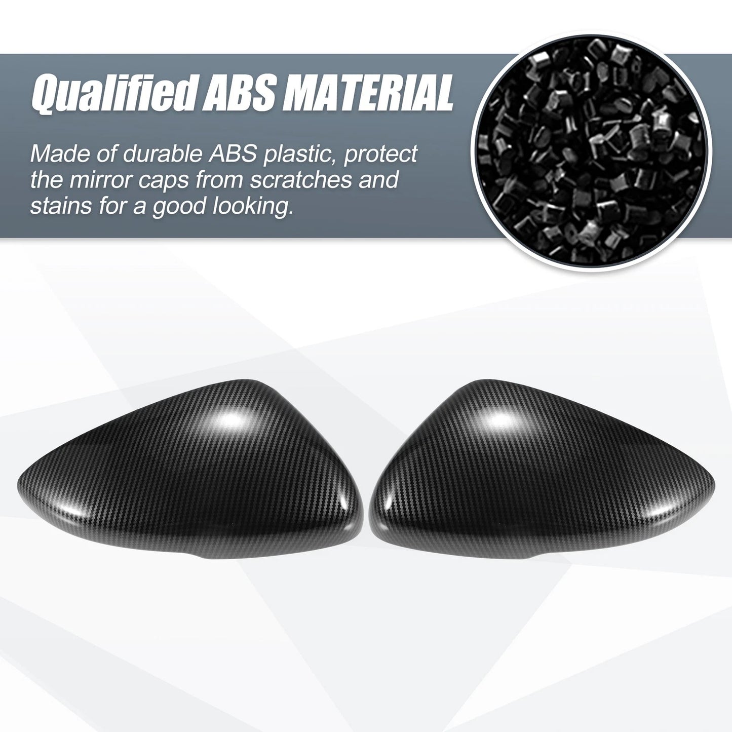 Rearview Mirror Cover Overlay Carbon Fiber for Honda Accord (2018-2023)