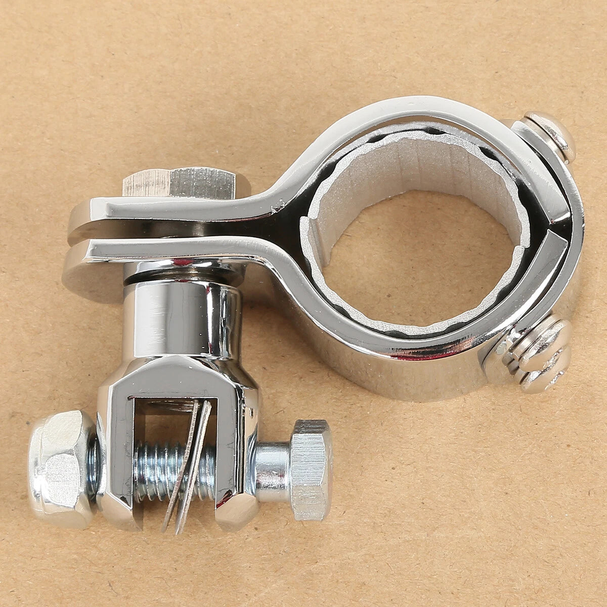 22mm 25mm 32mm 35mm Chrome Footpegs Peg Clamps for YAMAHA XV1600 XV1700 1900