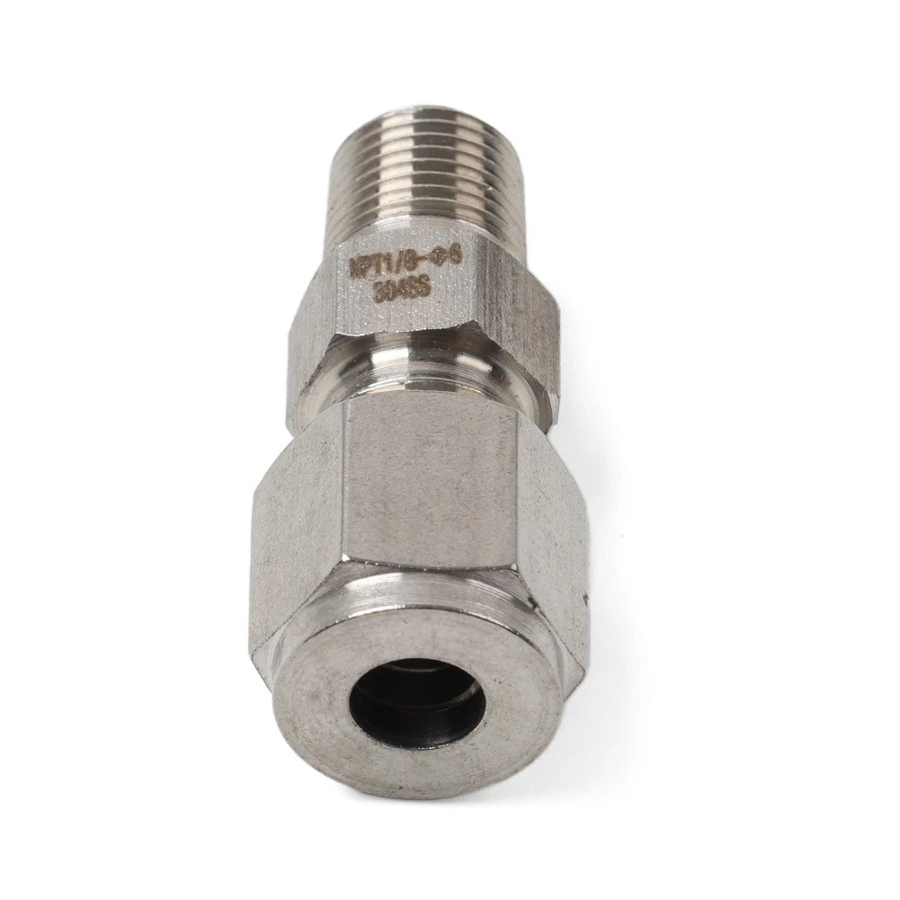 6mm OD 1/8" NPT Compression Fitting for Stainless Steel Tubing (2023)
