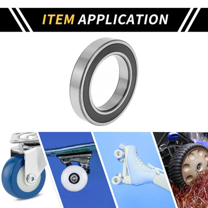 6018DDU 90x140x24mm Deep Groove Ball Bearings P5 for Scooter Skateboard Wheel