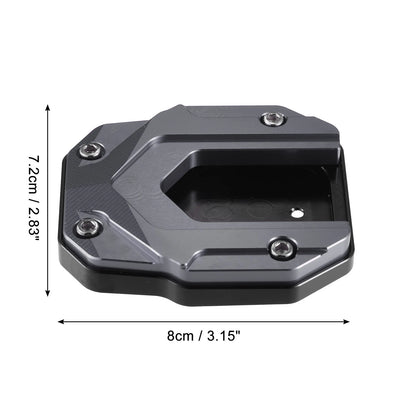 Aluminum Alloy Motorcycle Kickstand Plate Pad for BMW
