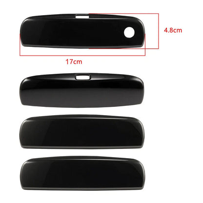 Gloss Black Door Handle Covers for 2011-2020 Dodge Charger (2011-2020)