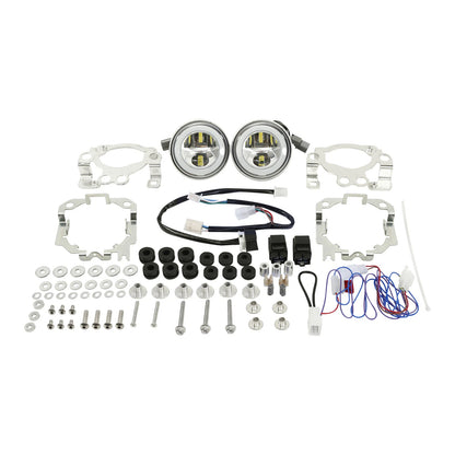 Fog Lights DOT LED Driving for Honda Goldwing 1800 GL1800 Valkyrie (2012-2017)