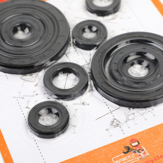 10pc Shaft Seal Set for Honda CRF 250R/250X (2004-2017)