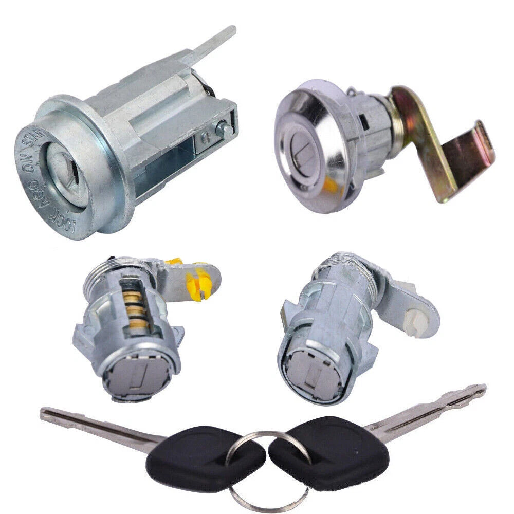 Door Lock & Key Ignition Barrel Kit for Toyota Pickup Hilux (1988-1997)