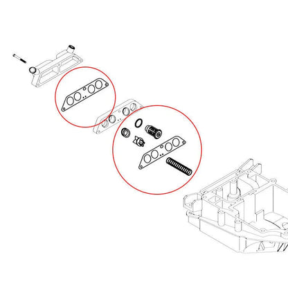 Thermostat Kit for Johnson Evinrude 85-140 V4 (1985-1995)