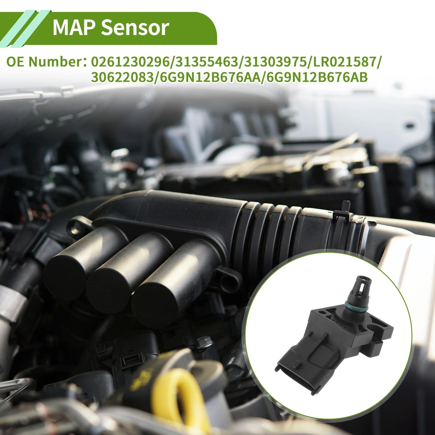 MAP Sensor for Volvo S80 2.4 (2004-2006)
