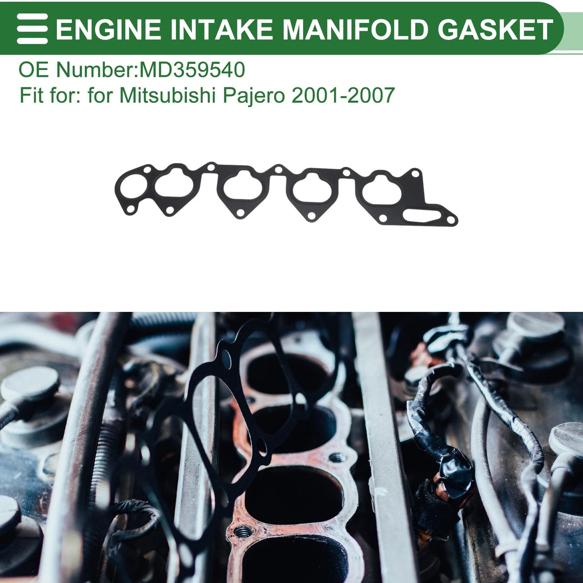 Intake Manifold Gasket for Mitsubishi Pajero (2001-2007)