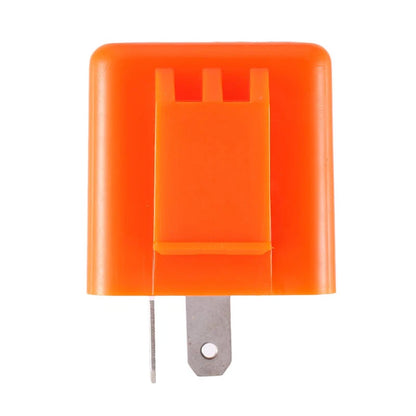 2 x Pin Adjustable LED Flasher Relay Turn Signal Light for Motorcycle