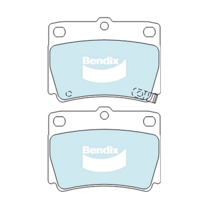 4WD Rear Disc Brake Pads Set for Mitsubishi Challenger (1998-2015)