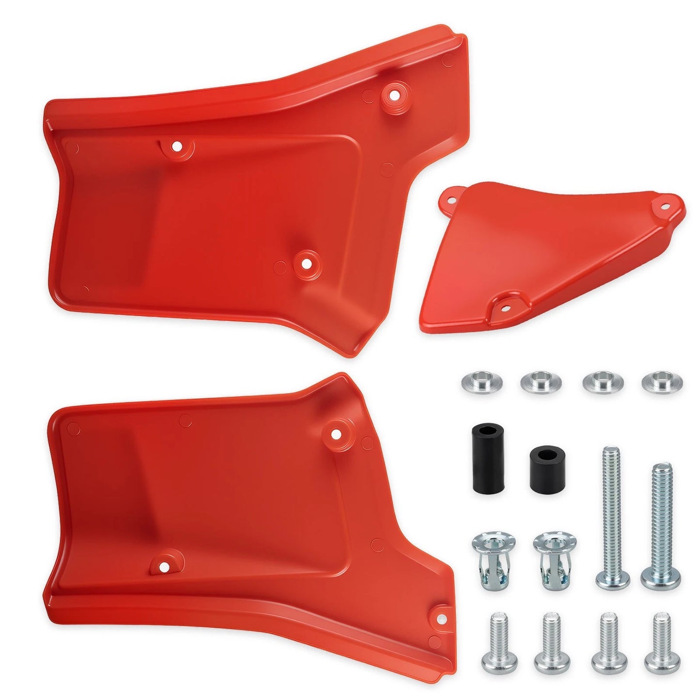 Side Panels Covers Fender Plastic Body for Honda XR200R 1984-2002 Red