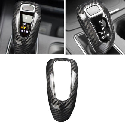 Carbon Fiber Black Gear Shift Knob Cover for Cadillac XT4 (2018-2020)