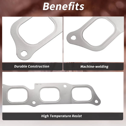 1x Exhaust Manifold Header Gasket for Chevrolet Malibu/Camaro