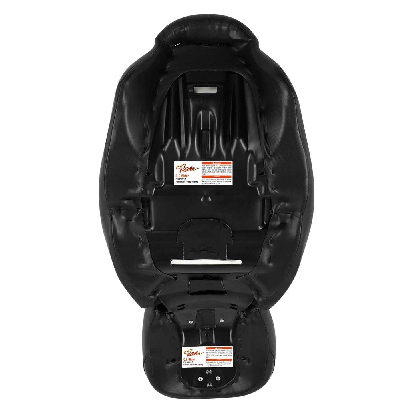 Driver Passenger Gel Seat for Harley Touring CVO Road Street Glide (2009-2023)