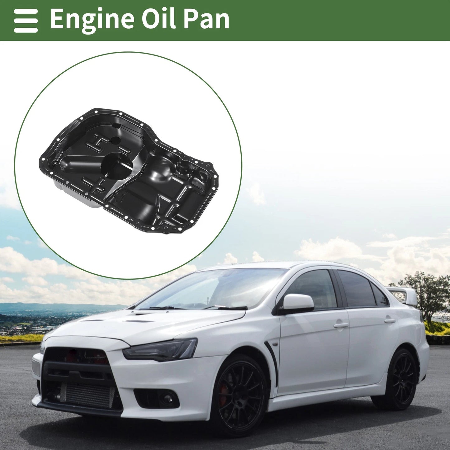 Engine Oil Pan for Mitsubishi Lancer VII (2003-2013)