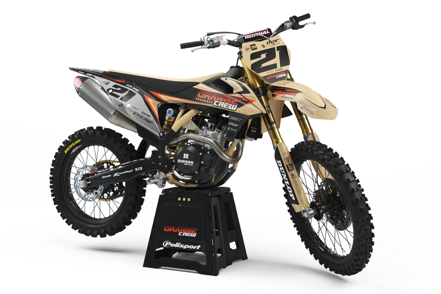 TERRA Style Decal Kit Stickers for KTM SXF 250 (2011-2012)