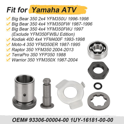 Washer Lock Nut Clutch Bearing Push Plate for Yamaha Warrior Big Bear Kodiak