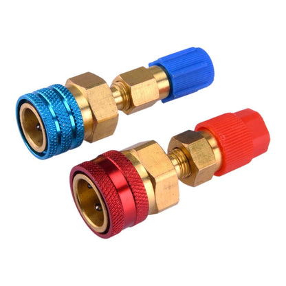 Quick Coupler Adapter for R1234yf to R134A High Side Low Side Conversion