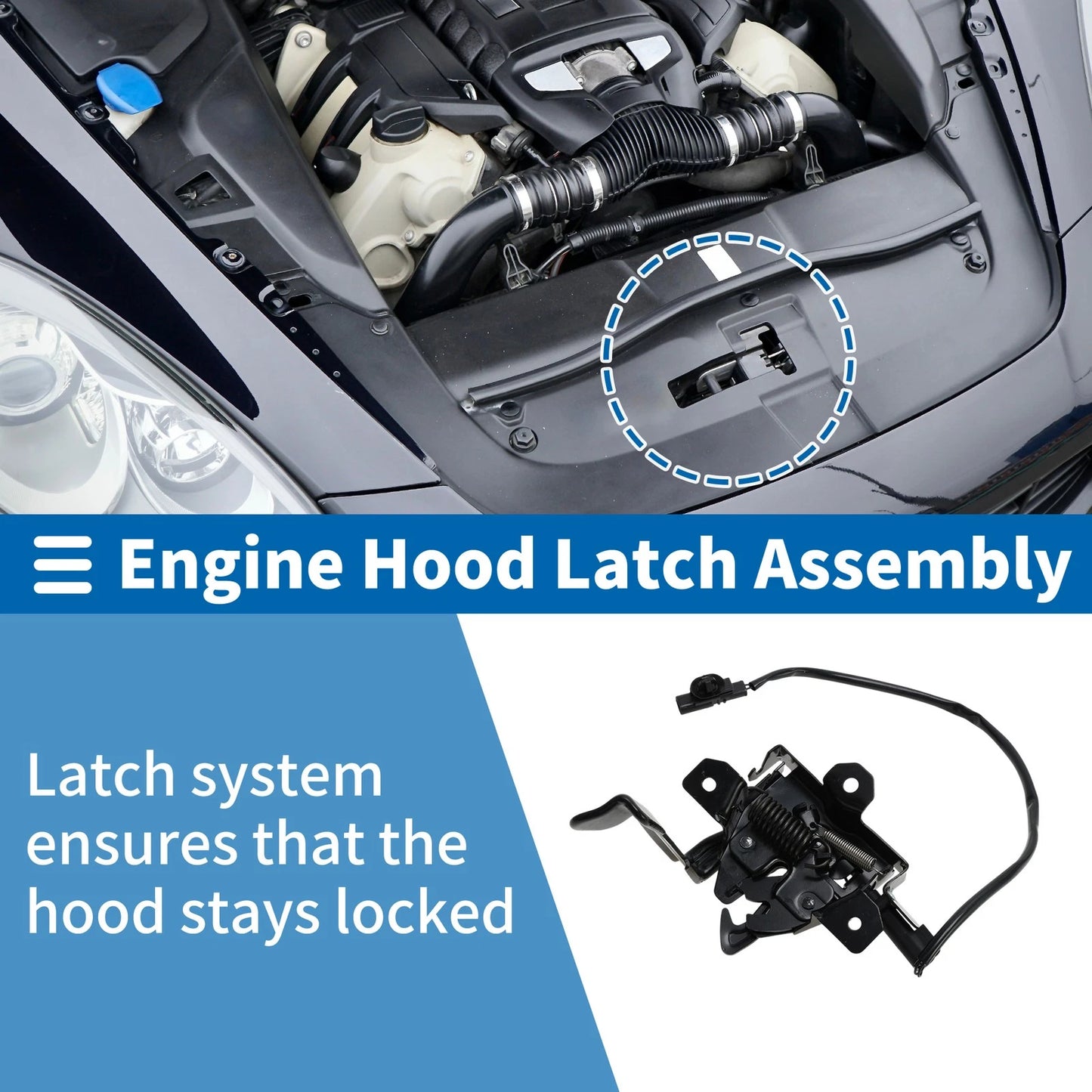 Hood Latch Assembly for Kia Soul (2020-2023)