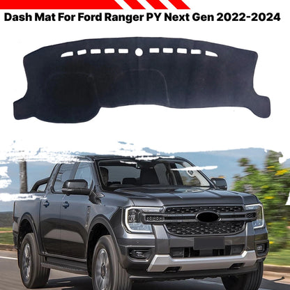 Anti-Sun Dash Mat Cover Cove Pad for Ford Ranger PY Next Gen (2022–2024)