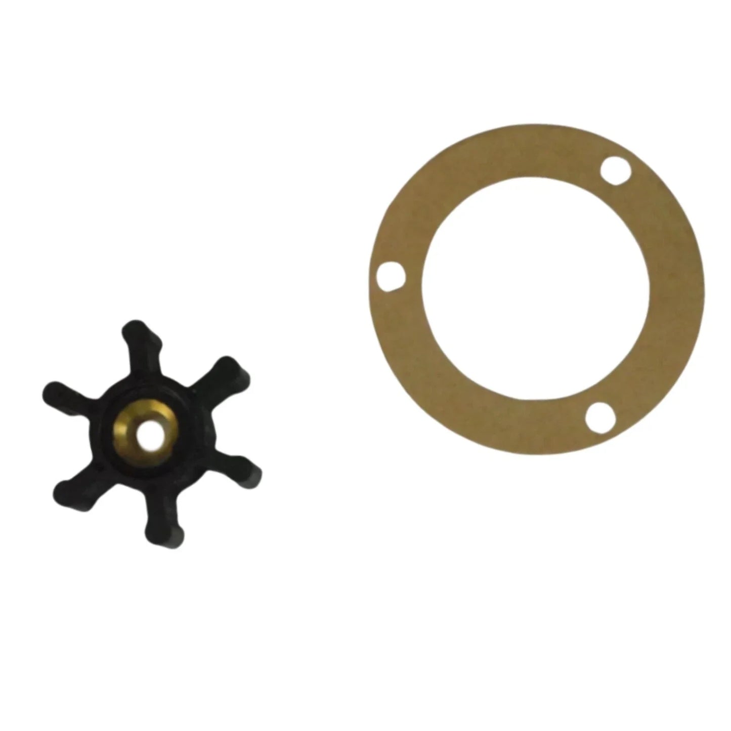 Impeller Kit for Onan 3-Hole Pump P2563, Replaces 131-0160/131-0165/131-0267