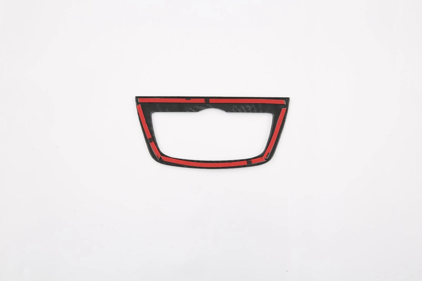 Front Headlight Switch Button Frame Cover Trim Carbon Fiber for BMW X3 (2018-2024)