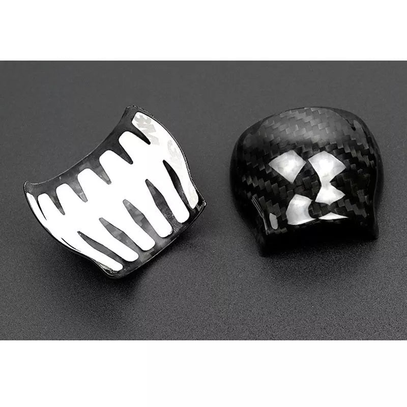 Carbon Fiber Gear Shift Head Knob Cover Black for Subaru WRX 2022-2024