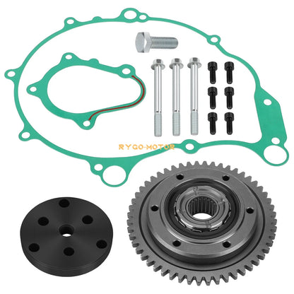 Starter Clutch One-Way Bearing Gear Flywheel Puller Kit for Yamaha Raptor 660R
