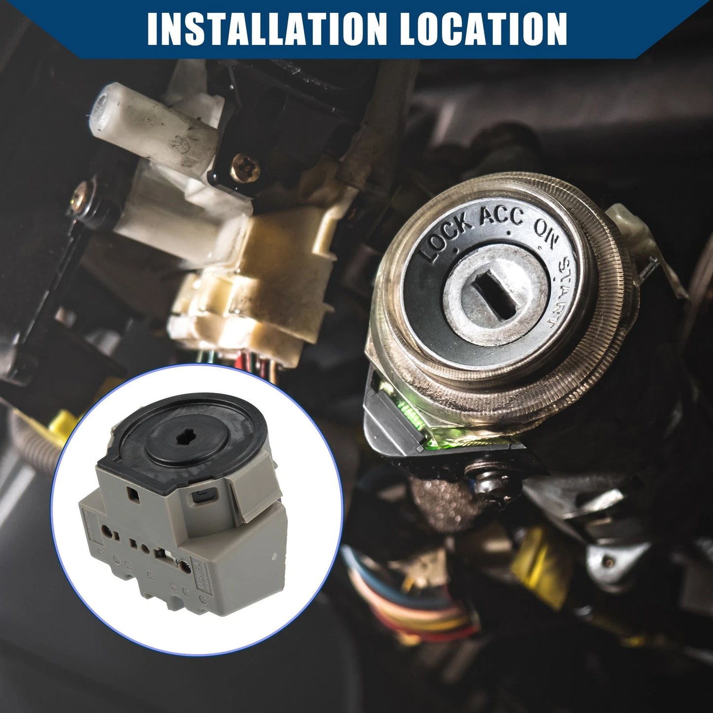 Ignition Switch Starter for Ford Transit MK6 MK7 (2000-2016)