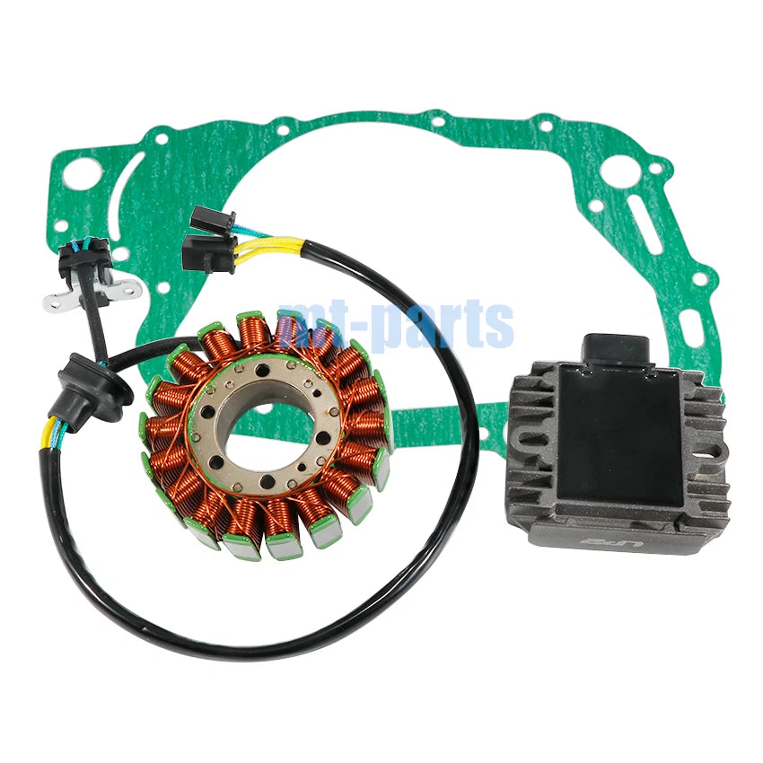 Magneto Stator, Regulator Rectifier, Gasket for Suzuki AN400 Burgman (2003-2006)