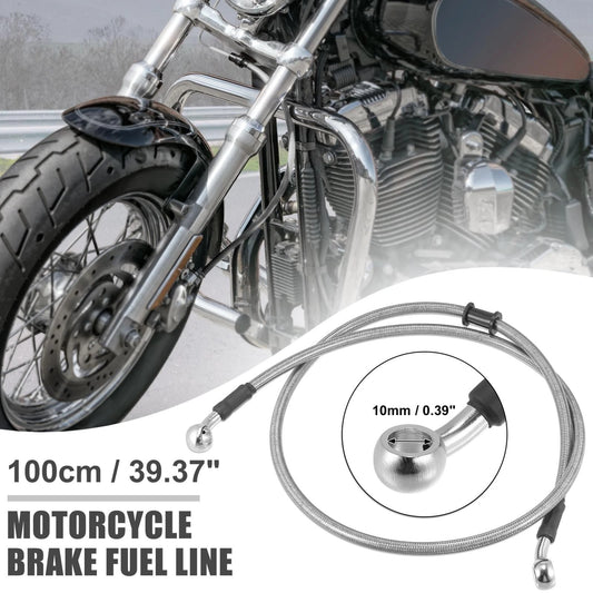 100cm / Braided Brake Clutch Oil Hoses Line Pipe / Motorcycle ATV