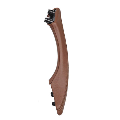 Left Side Red Door Trim Pull Handle Real Leather for BMW 5 Series (2010-2017)